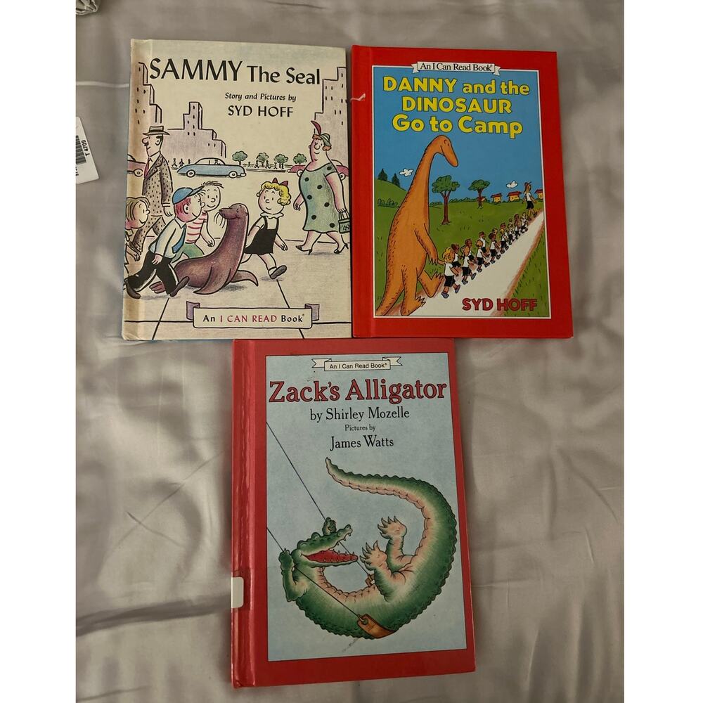 I can read books sammy the seal danny the dinosaur goes to camp zack's alligator